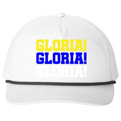 Gloria! Gloria! Gloria! Snapback Five-Panel Rope Hat