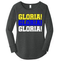 Gloria! Gloria! Gloria! Women's Perfect Tri Tunic Long Sleeve Shirt