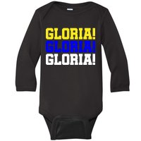 Gloria! Gloria! Gloria! Baby Long Sleeve Bodysuit