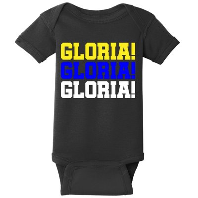 Gloria! Gloria! Gloria! Baby Bodysuit