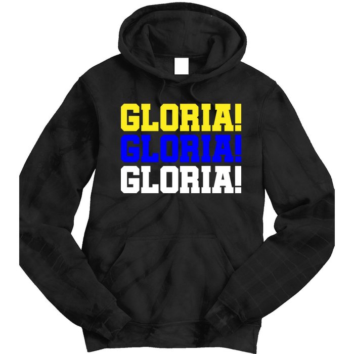 Gloria! Gloria! Gloria! Tie Dye Hoodie