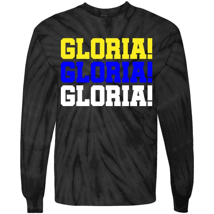 Gloria! Gloria! Gloria! Tie-Dye Long Sleeve Shirt