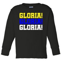 Gloria! Gloria! Gloria! Toddler Long Sleeve Shirt