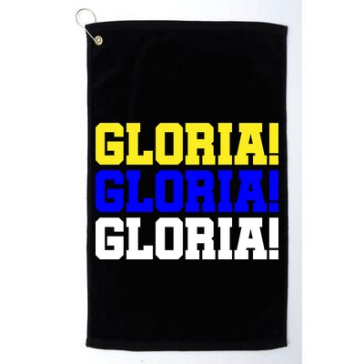 Gloria! Gloria! Gloria! Golf Towel