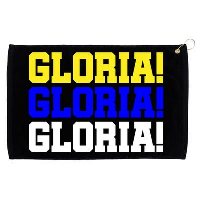 Gloria! Gloria! Gloria! Grommeted Golf Towel