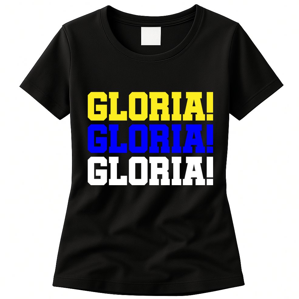 Gloria! Gloria! Gloria! Womens T-Shirt