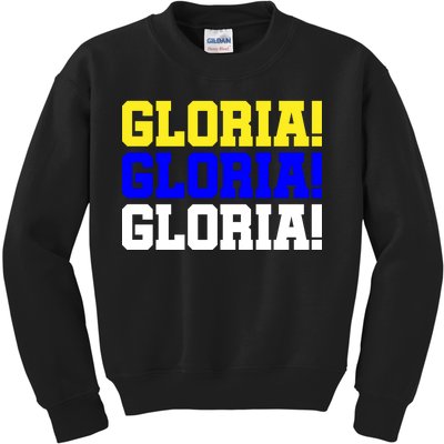 Gloria! Gloria! Gloria! Kids Sweatshirt