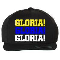 Gloria! Gloria! Gloria! Wool Snapback Cap