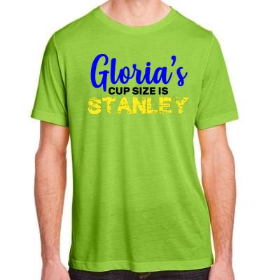 Gloria's Cup size is Stanley  Adult ChromaSoft Performance T-Shirt