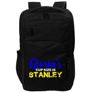 Gloria's Cup size is Stanley  Impact Tech Backpack