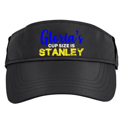 Gloria's Cup size is Stanley  Adult Drive Performance Visor