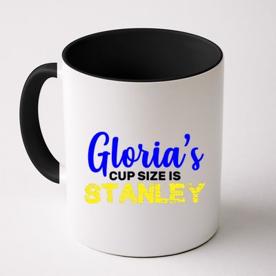 Gloria's Cup size is Stanley  Mug