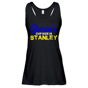 Gloria's Cup size is Stanley  Ladies Essential Flowy Tank