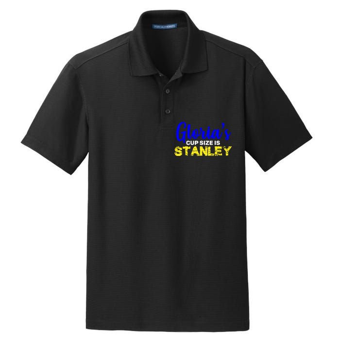 Gloria's Cup size is Stanley  Dry Zone Grid Polo