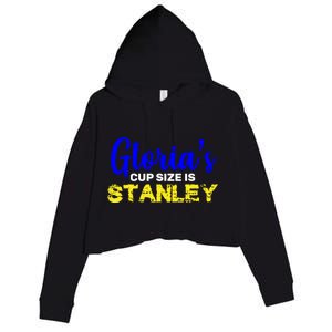 Gloria's Cup size is Stanley  Crop Fleece Hoodie