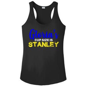 Gloria's Cup size is Stanley  Ladies PosiCharge Competitor Racerback Tank