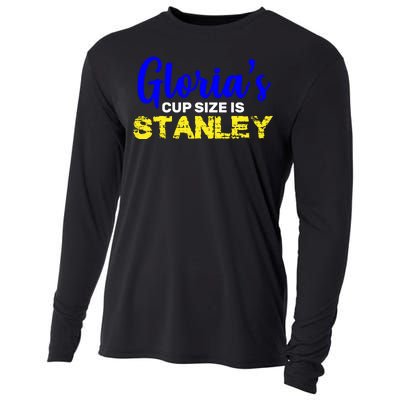 Gloria's Cup size is Stanley  Cooling Performance Long Sleeve Crew