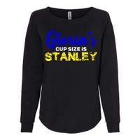 Gloria's Cup size is Stanley  Womens California Wash Sweatshirt