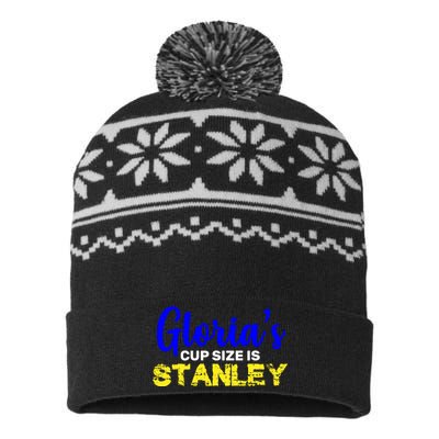 Gloria's Cup size is Stanley  USA-Made Snowflake Beanie