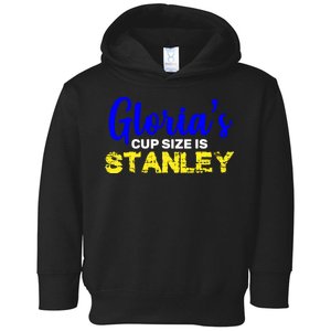 Gloria's Cup size is Stanley  Toddler Hoodie