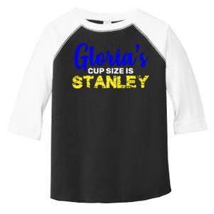 Gloria's Cup size is Stanley  Toddler Fine Jersey T-Shirt