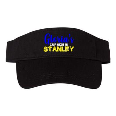 Gloria's Cup size is Stanley  Visor