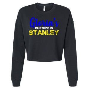 Gloria's Cup size is Stanley  Cropped Pullover Crew