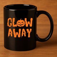 Glow Away  11oz C Handle Ceramic Mug