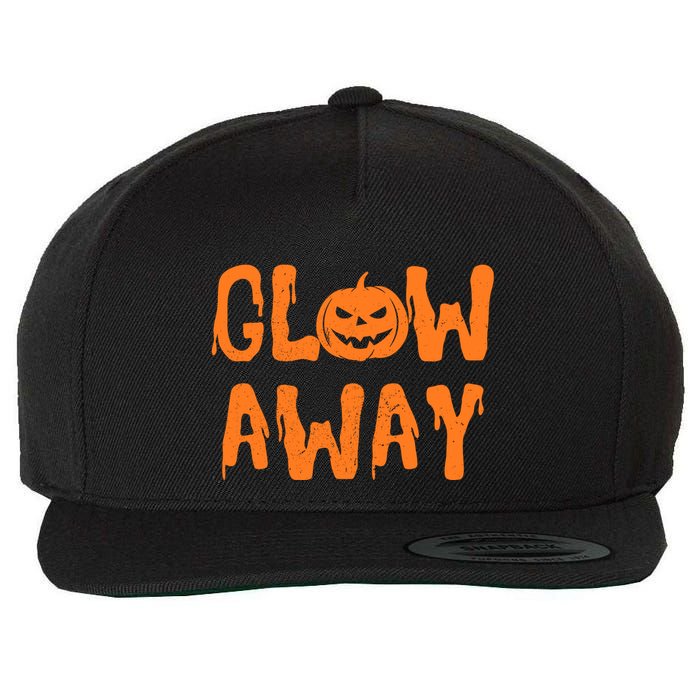 Glow Away  Wool Snapback Cap