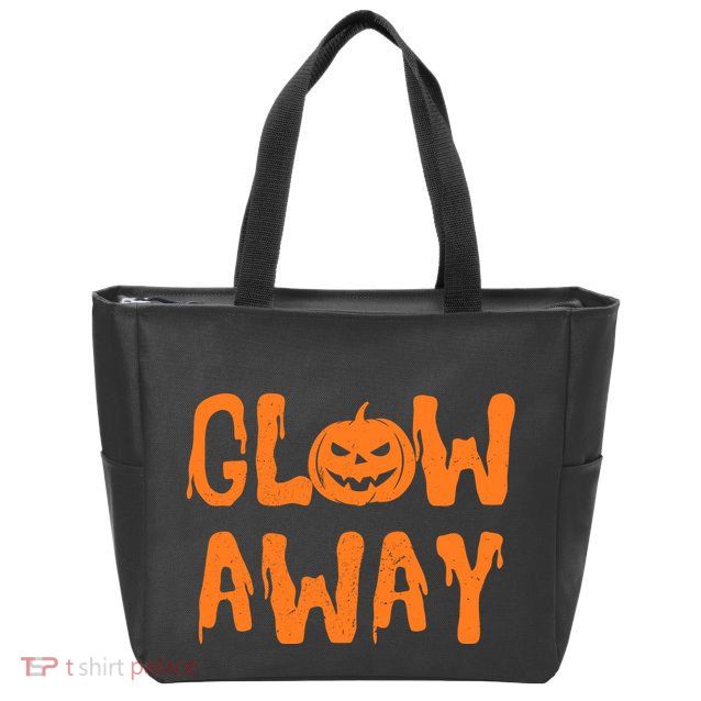 Glow Away  Zip Tote Bag