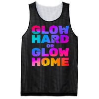 Glow Hard Or Glow Home Mesh Reversible Basketball Jersey Tank