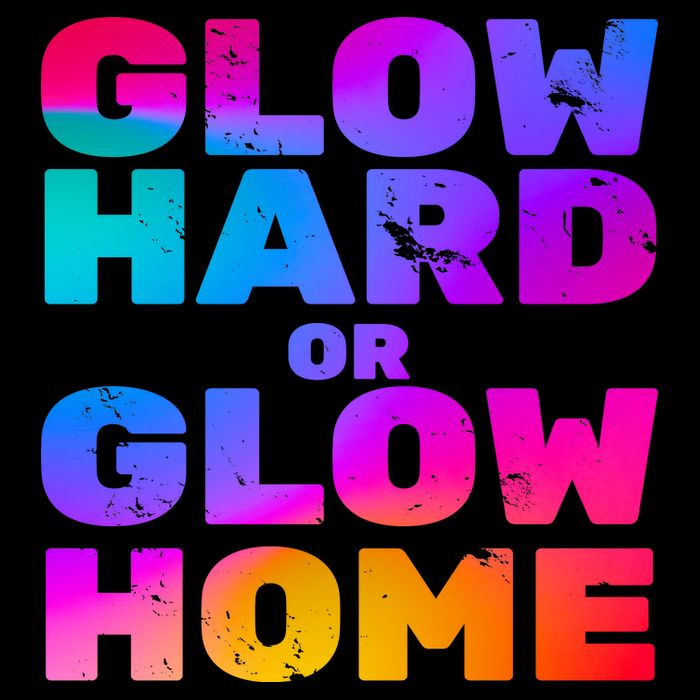 Glow Hard Or Glow Home Wool Snapback Cap