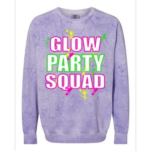 Glow Party Squad Colorblast Crewneck Sweatshirt