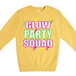 Glow Party Squad Premium Crewneck Sweatshirt