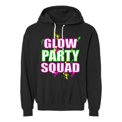 Glow Party Squad Garment-Dyed Fleece Hoodie
