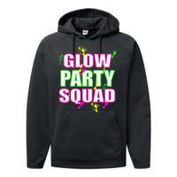 Glow Party Squad Performance Fleece Hoodie