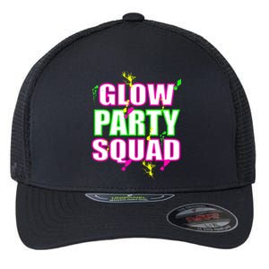 Glow Party Squad Flexfit Unipanel Trucker Cap