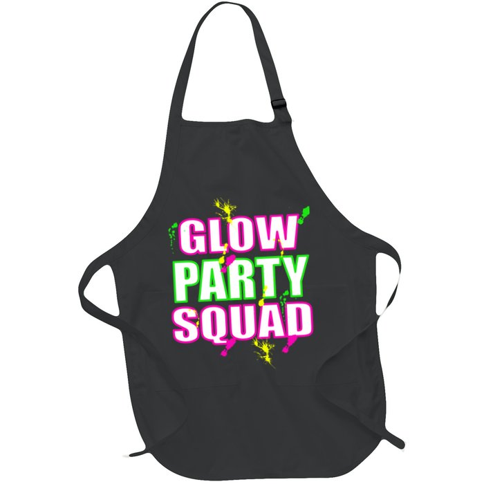 Glow Party Squad Full-Length Apron With Pockets