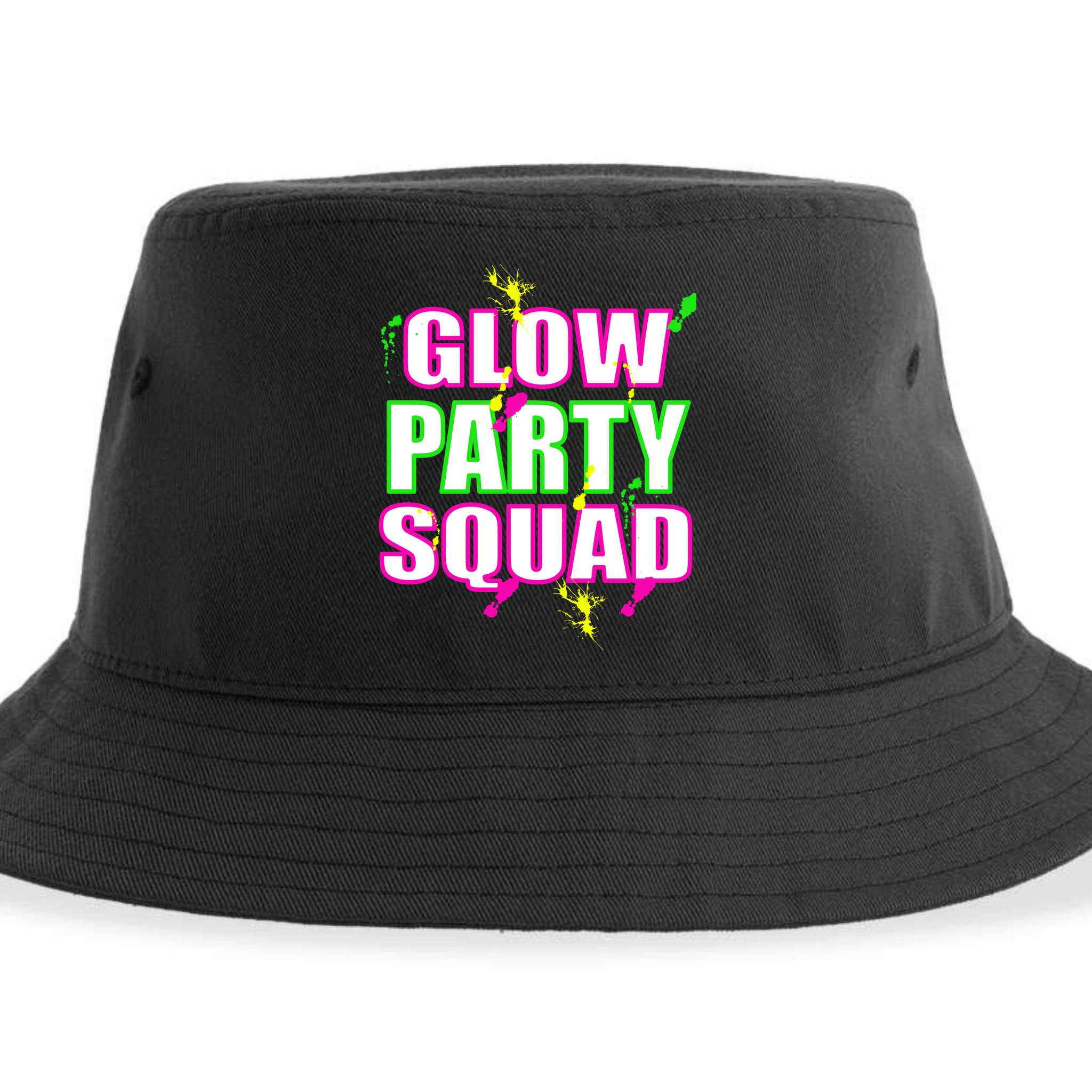 Glow Party Squad Sustainable Bucket Hat