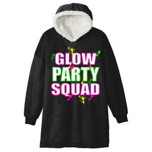 Glow Party Squad Hooded Wearable Blanket