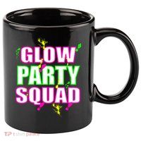 Glow Party Squad 11oz C Handle Ceramic Mug