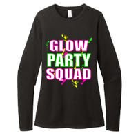 Glow Party Squad Womens CVC Long Sleeve Shirt