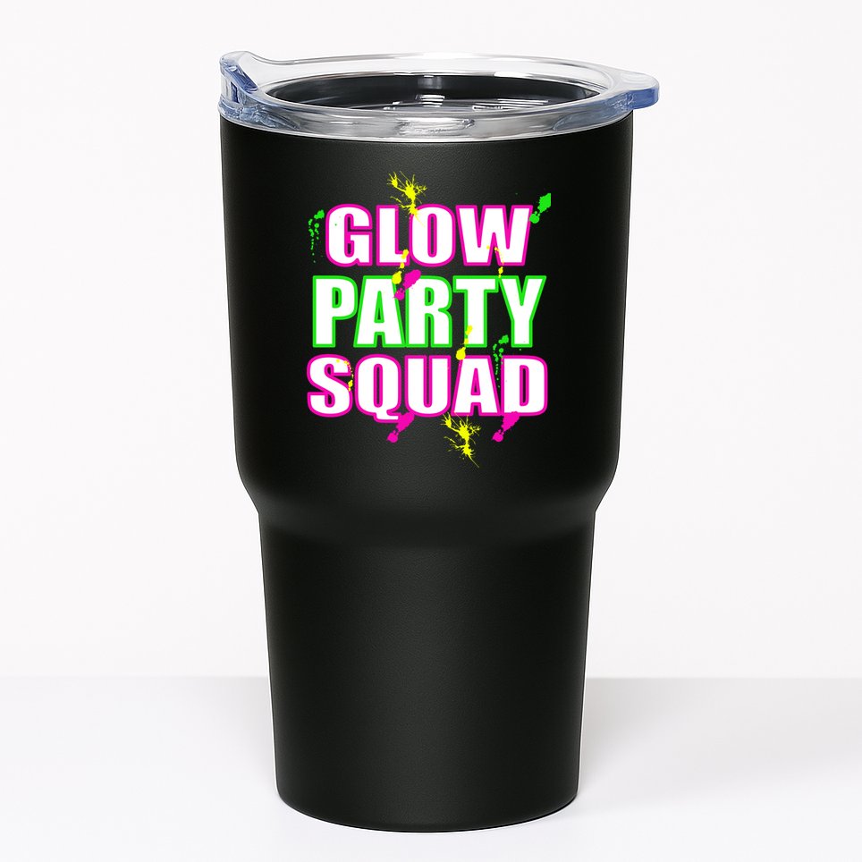 Glow Party Squad Tumbler