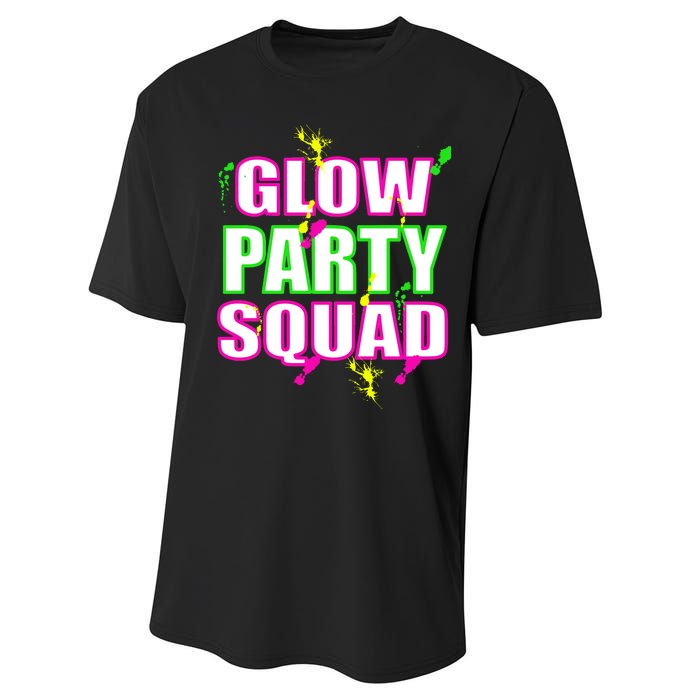 Glow Party Squad Performance Sprint T-Shirt