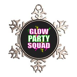 Glow Party Squad Metallic Star Ornament