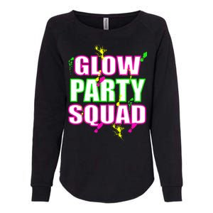 Glow Party Squad Womens California Wash Sweatshirt