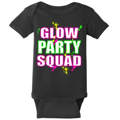 Glow Party Squad Baby Bodysuit