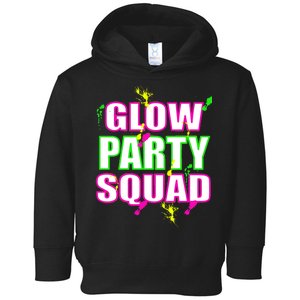 Glow Party Squad Toddler Hoodie