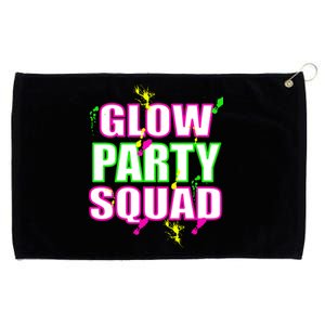 Glow Party Squad Grommeted Golf Towel