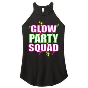 Glow Party Squad Women's Perfect Tri Rocker Tank